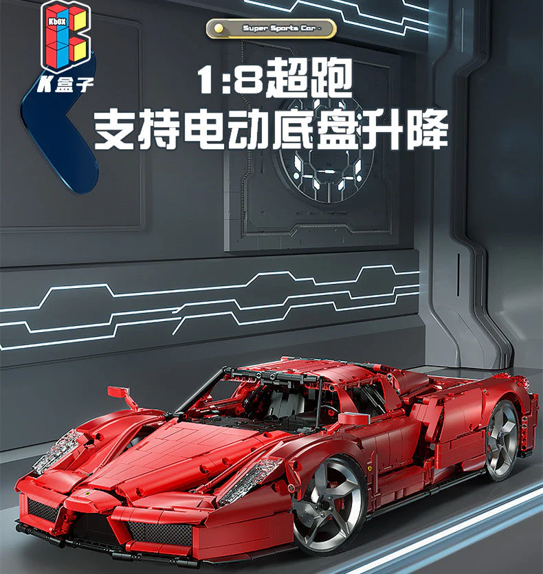 4301PCS Kbox 10523 Ferrari Enzo car - Image 9