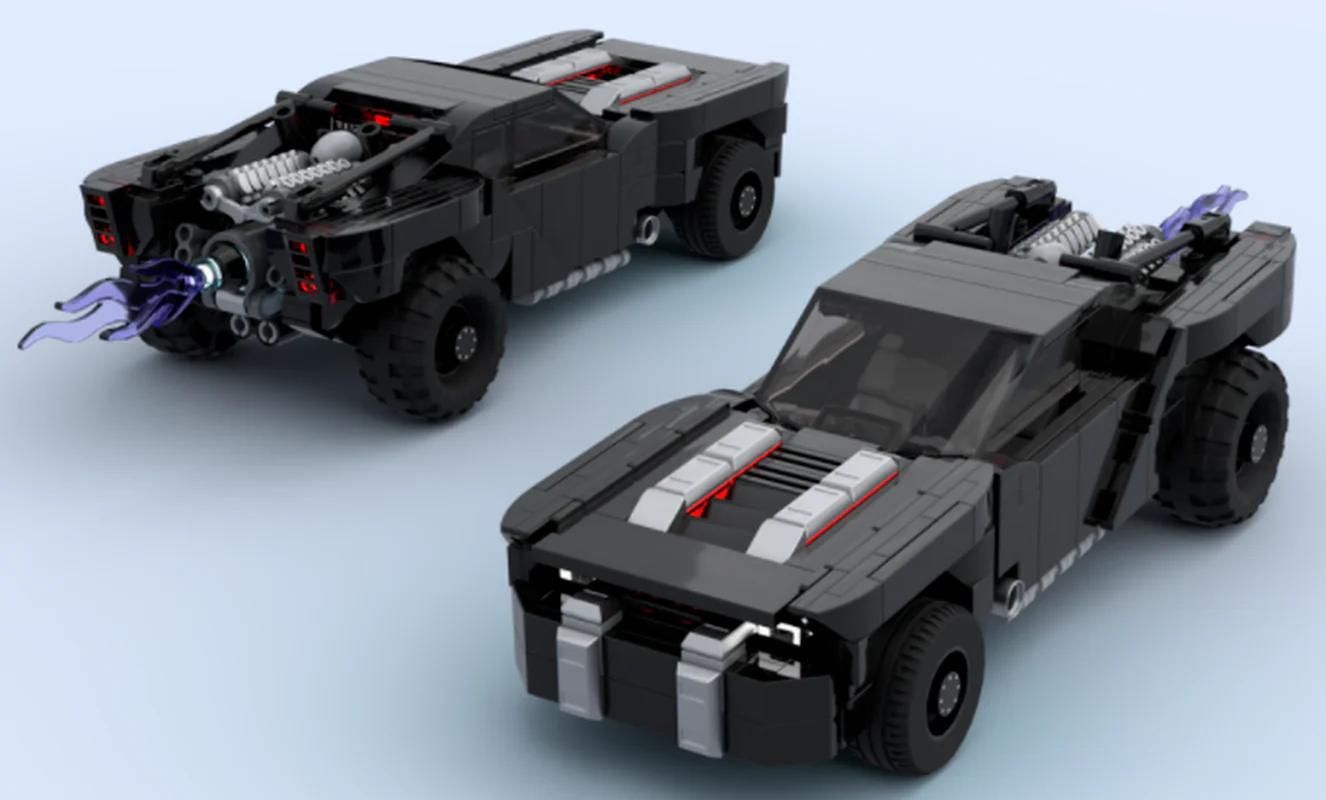 477PCS MOC-89968 The Batmobile 2022 - Image 2
