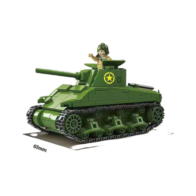 480 pcs QUANGUAN 100272 M4 Sherman - Image 5