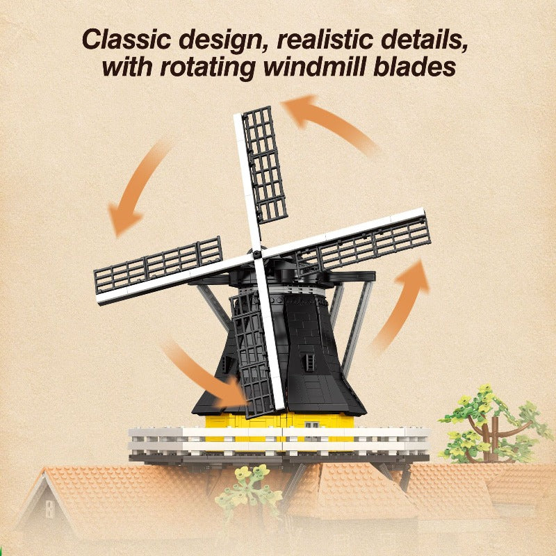 4801PCS Reobrix 55019 Dutch Windmill - Image 4
