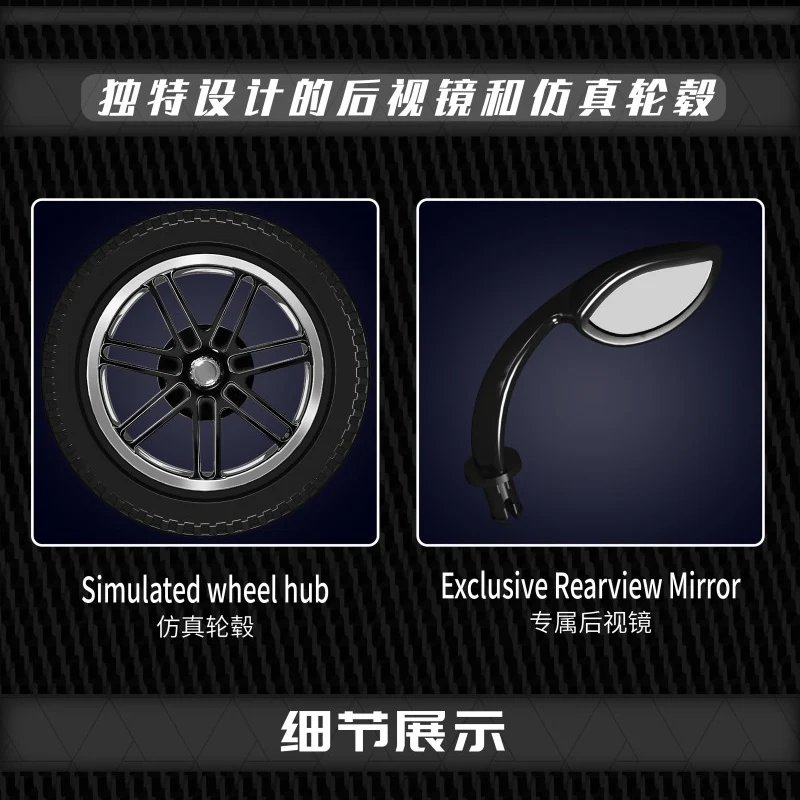 4802pcs MouldKing 13182 Pagani Huayra - Image 3