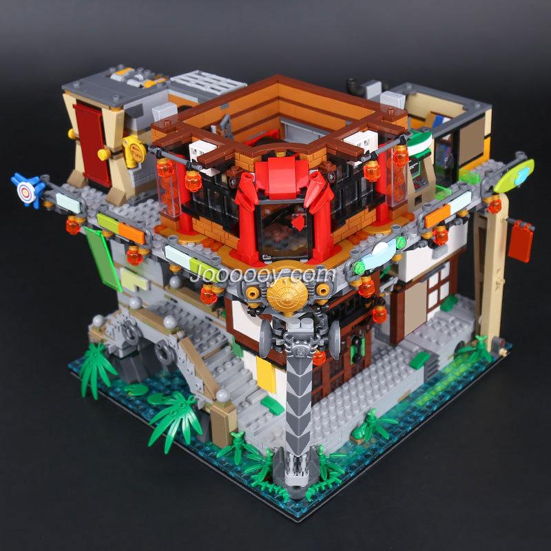 4867PCS Ninjago City Building Model Compatible 70620 - Image 3
