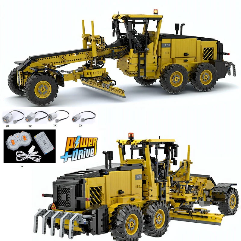 4894PCS MOC-54777 Volvo G970 Motor Grader - Image 5