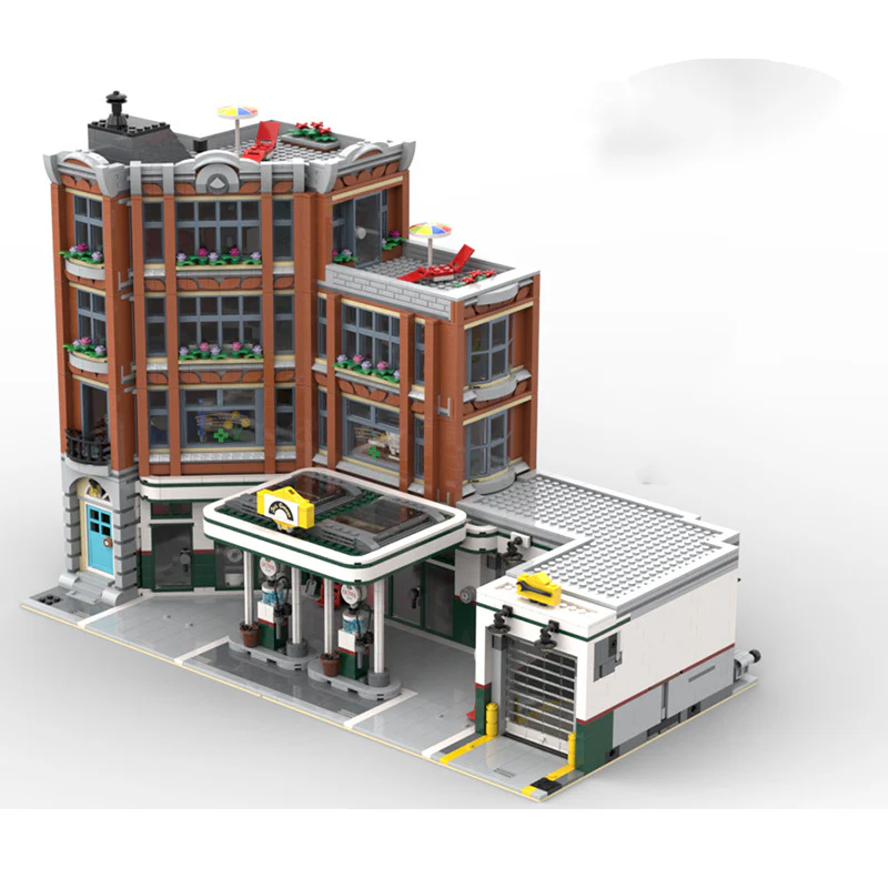 4897 pcs MOC-126334 10264 - Big (Corner) Garage - Image 2