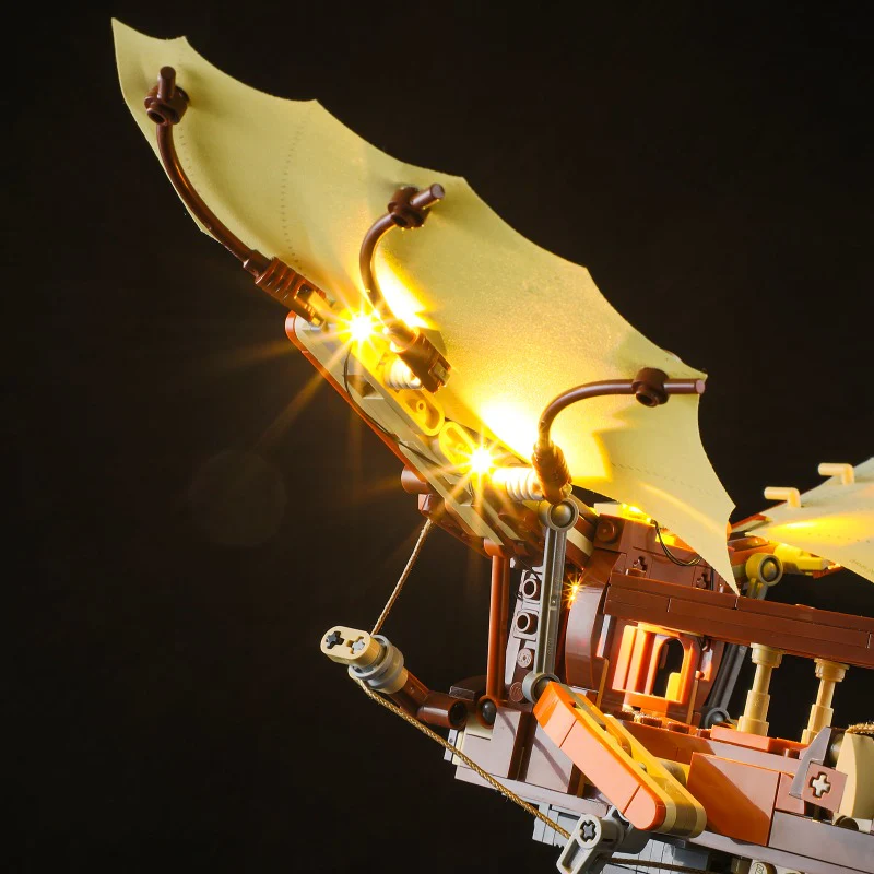 493 pcs Leonardo da Vinci's Flying Machine - Image 10