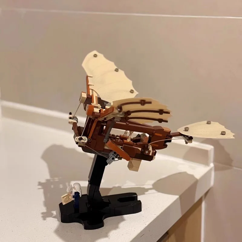 493 pcs Leonardo da Vinci's Flying Machine - Image 11