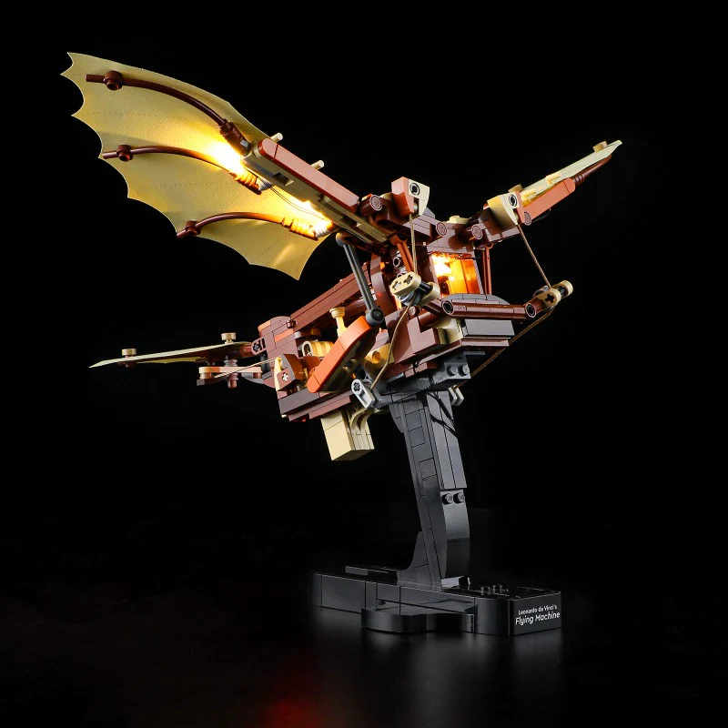 493 pcs Leonardo da Vinci's Flying Machine - Image 4