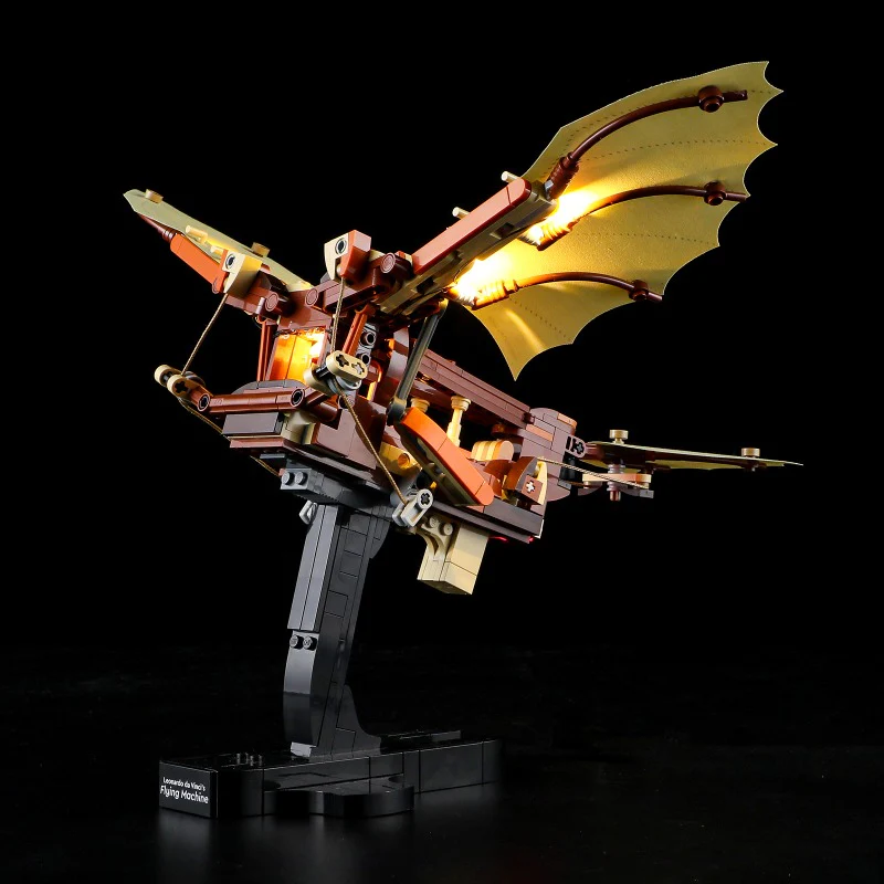 493 pcs Leonardo da Vinci's Flying Machine - Image 5