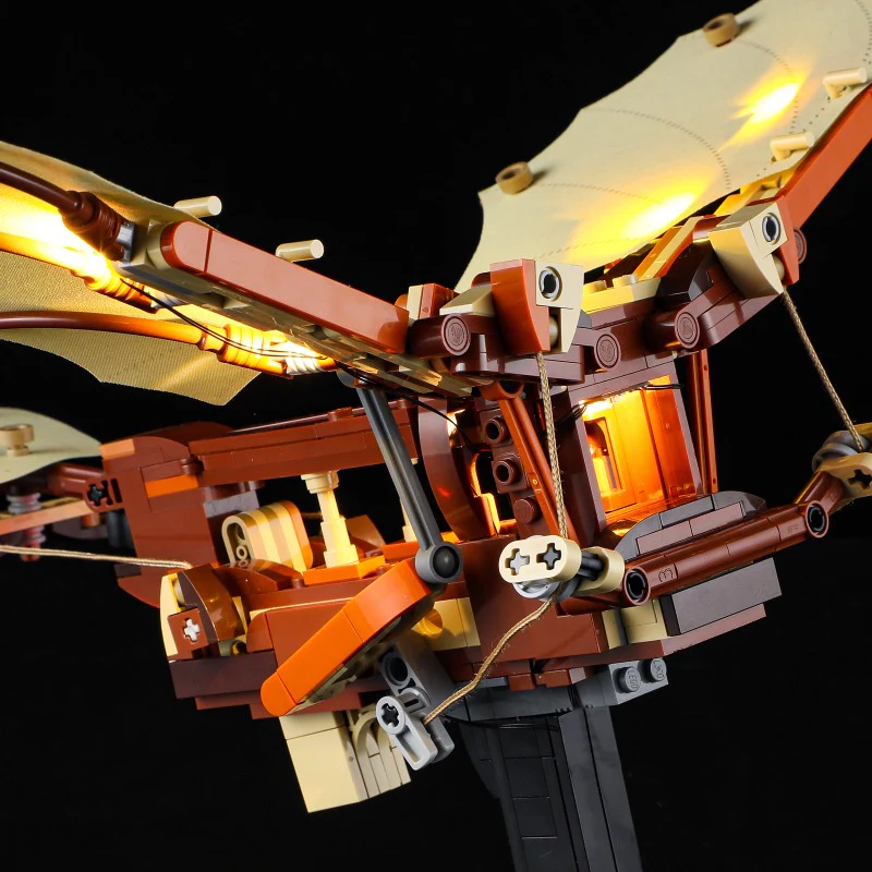 493 pcs Leonardo da Vinci's Flying Machine - Image 6
