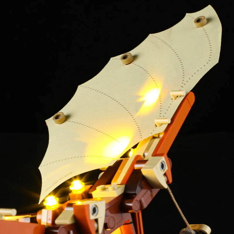 493 pcs Leonardo da Vinci's Flying Machine - Image 8