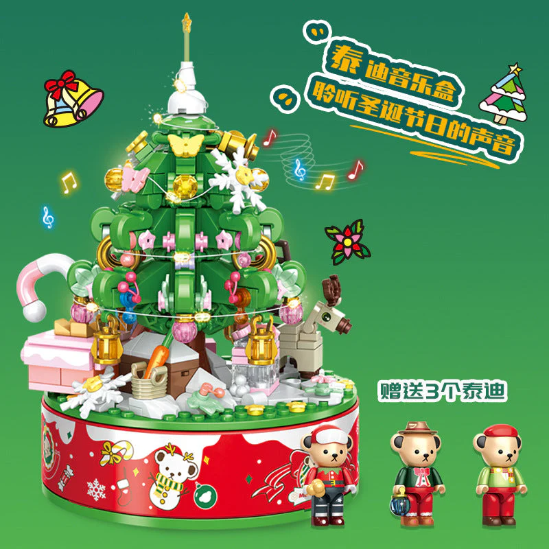 495PCS inbrixx 881305 Christmas Music Box - Image 2