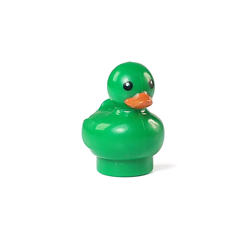 2pcs 49661pb01 Duckling with Black Eyes and Orange Beak Pattern - Image 4