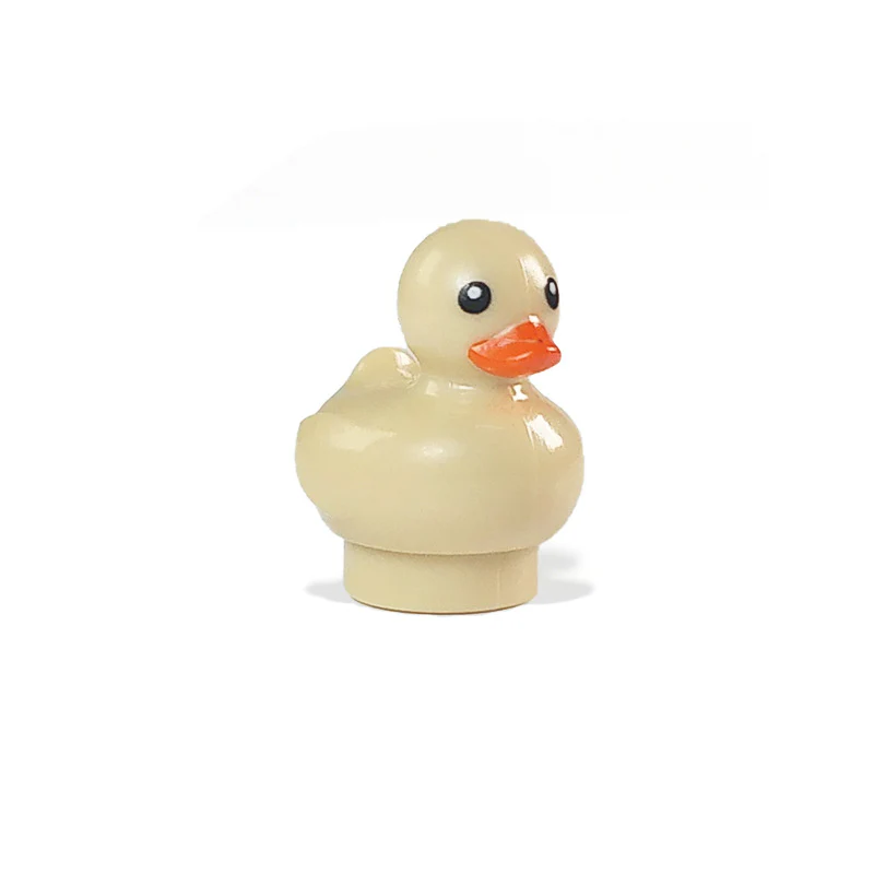 2pcs 49661pb01 Duckling with Black Eyes and Orange Beak Pattern - Image 7