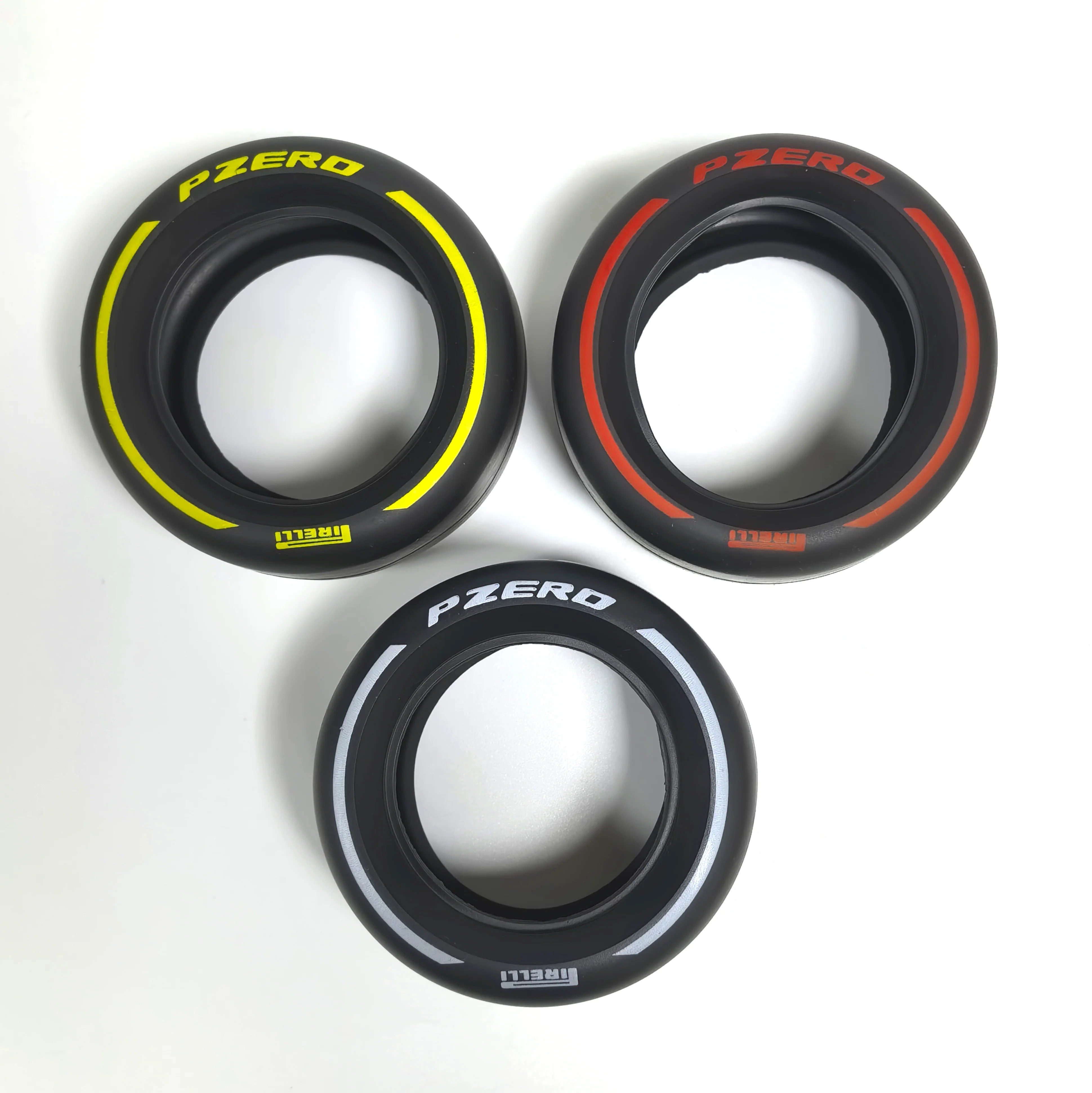 4pcs 23799 F1 Printed Tires 81.6mm D. X 44mm Smooth 4410 - Image 4