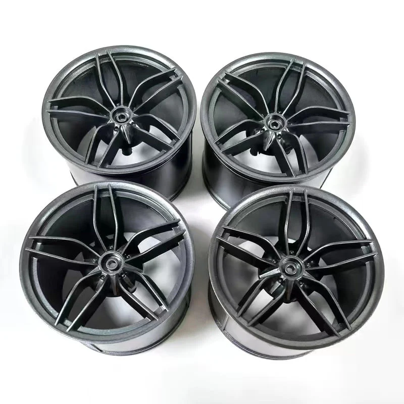 4pcs Ferrari 488 wheel 62.3 x 42mm chrome rims and 81.6x 44mm tiers 23799 - Image 13