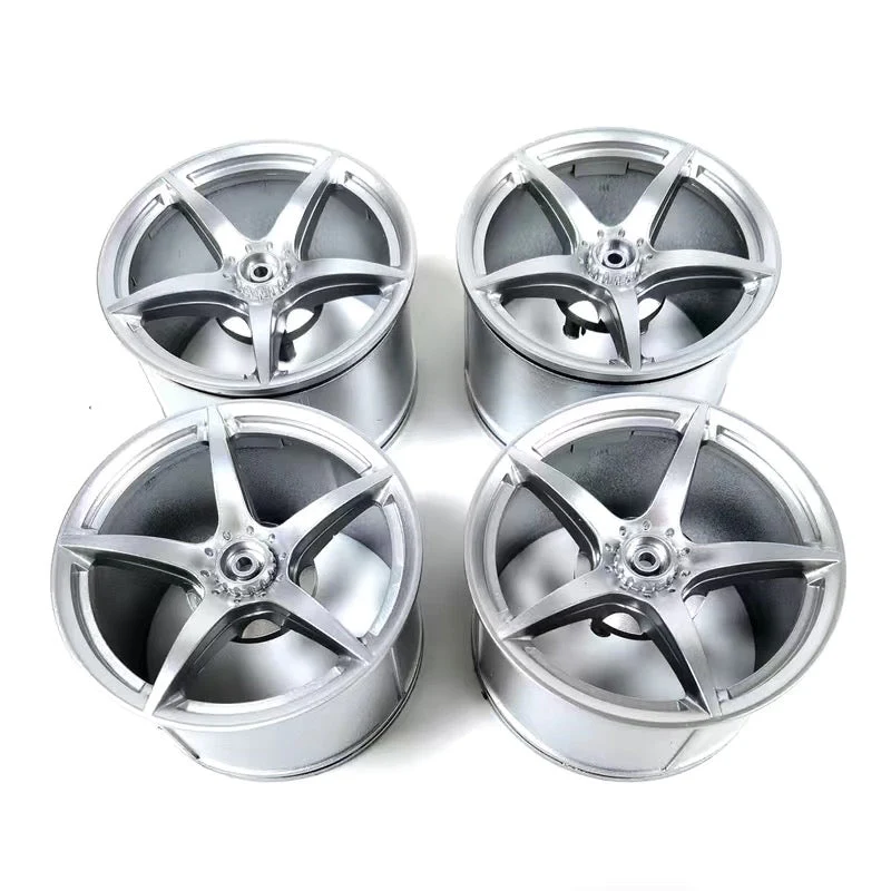 4pcs Ferrari 488 wheel 62.3 x 42mm chrome rims and 81.6x 44mm tiers 23799 - Image 20