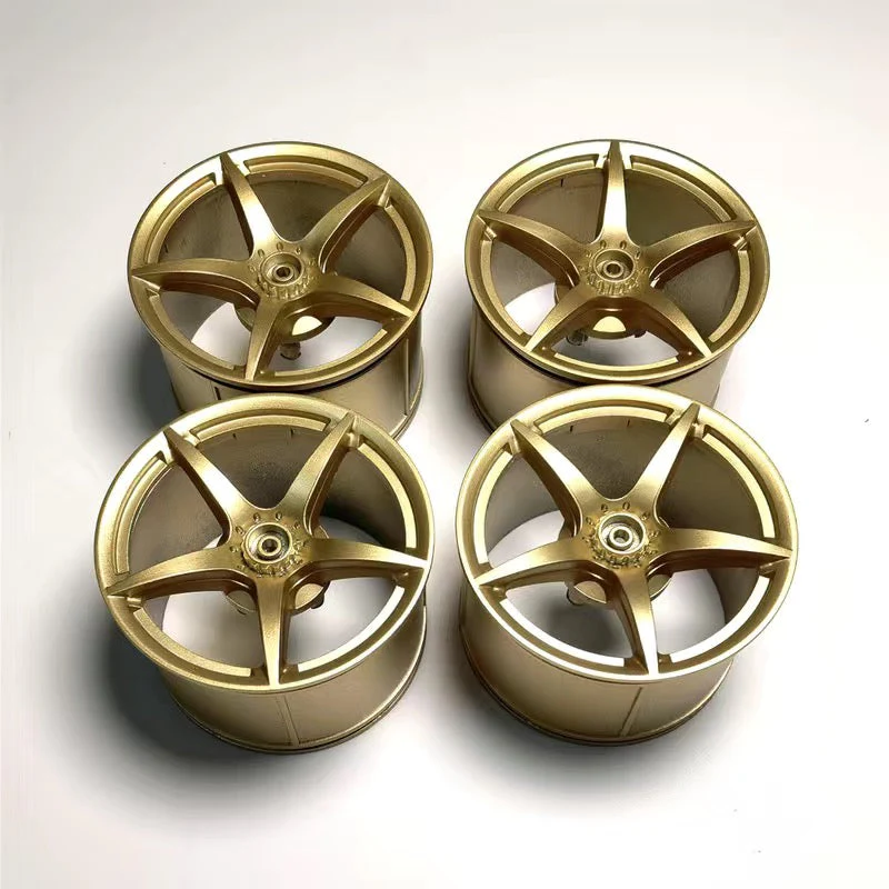 4pcs Ferrari 488 wheel 62.3 x 42mm chrome rims and 81.6x 44mm tiers 23799 - Image 22