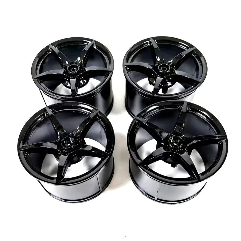 4pcs Ferrari 488 wheel 62.3 x 42mm chrome rims and 81.6x 44mm tiers 23799 - Image 23