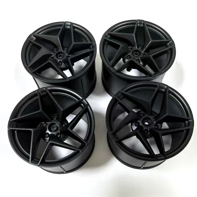 4pcs Ferrari 488 wheel 62.3 x 42mm chrome rims and 81.6x 44mm tiers 23799 - Image 7