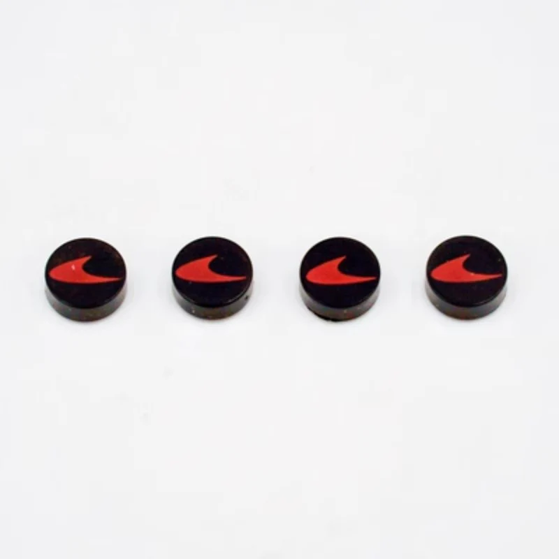 4pcs 98138 1x1 round glossy panel Ferrari McLaren Lamborghini printed car logo - Image 4
