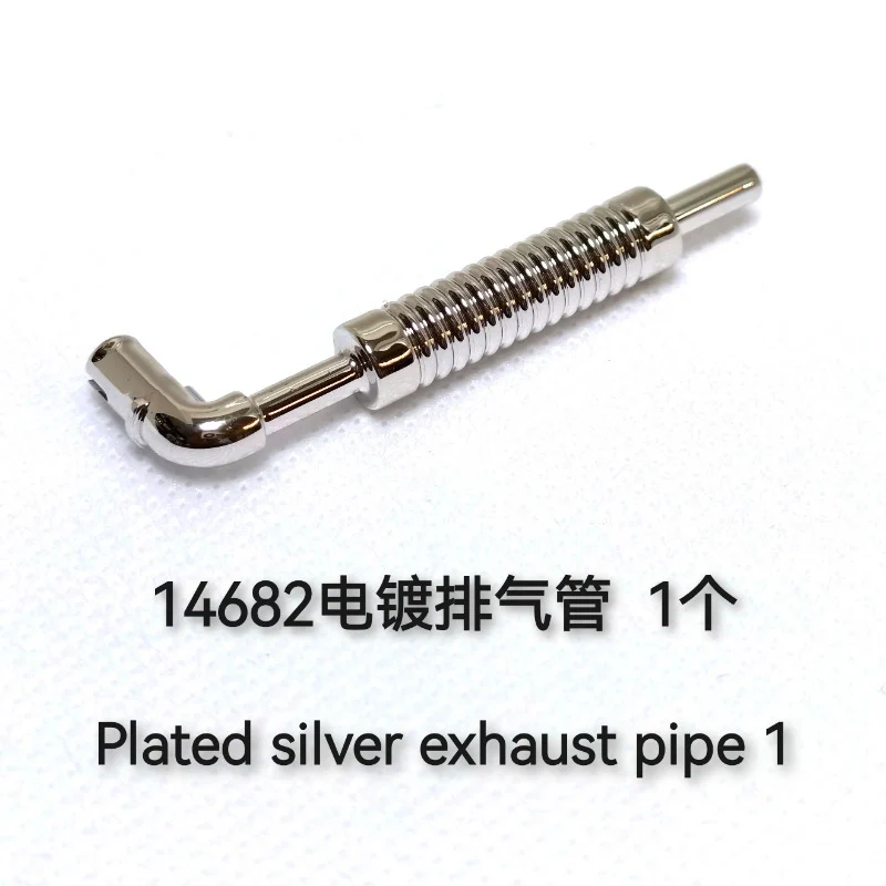 4pcs Chrome Engine Exhaust Pipe Building Blocks Parts - Image 28