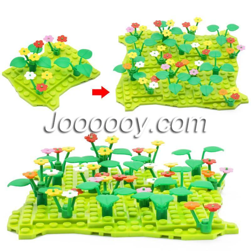 4pcs Grassland MOC bricks - Image 3
