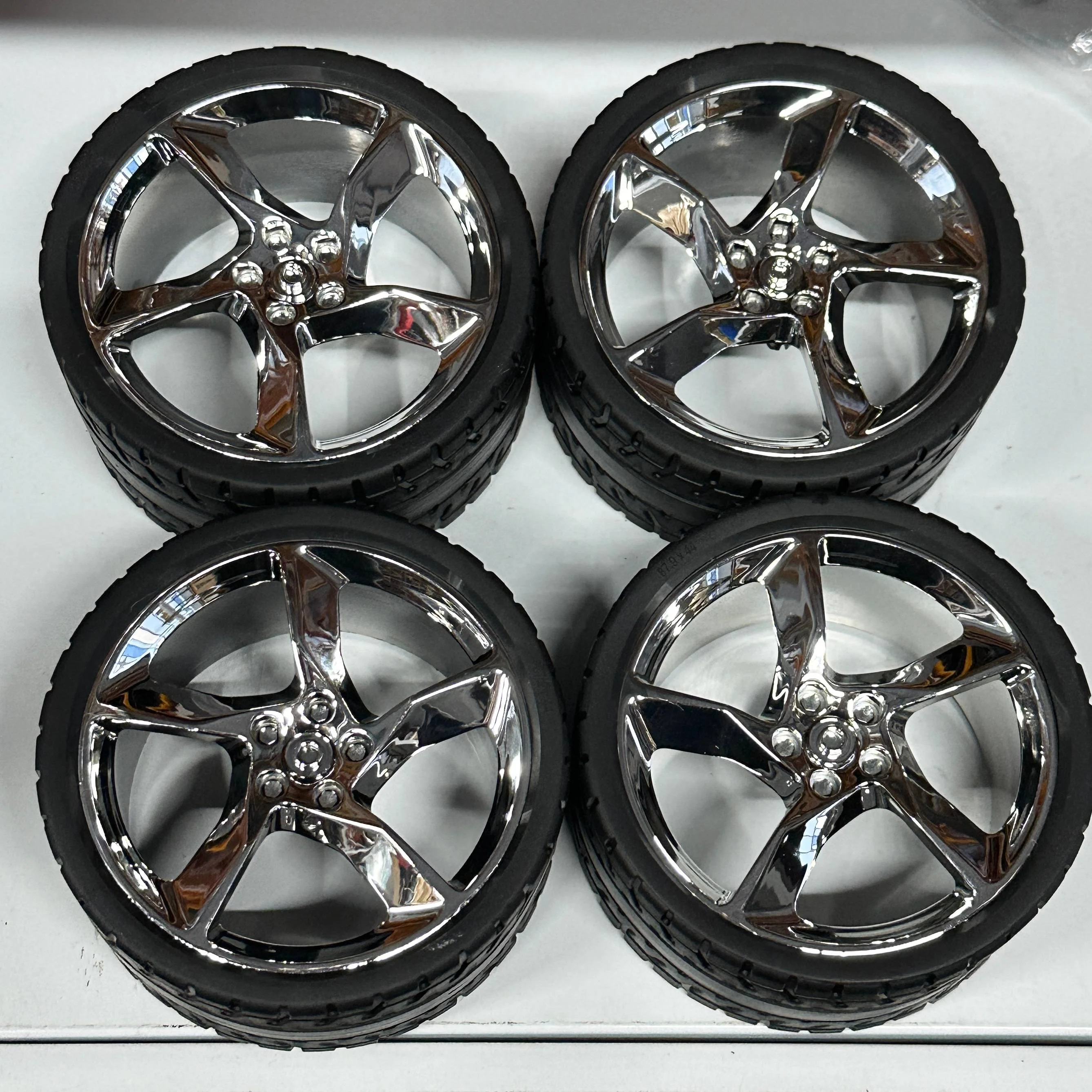 4pcs The Rims & Tires for Ferrari SP3 - Image 14