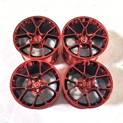 4pcs The Rims & Tires  For Porsche Bugatti 1:8 23799 37383 - Image 16