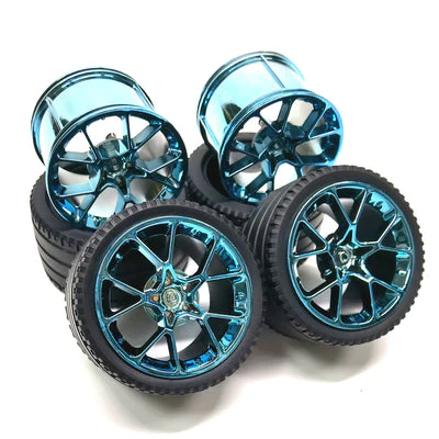4pcs The Rims & Tires  For Porsche Bugatti 1:8 23799 37383 - Image 20