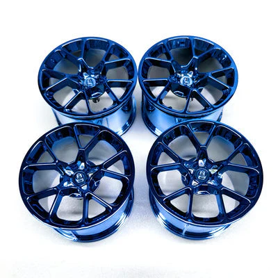 4pcs The Rims & Tires  For Porsche Bugatti 1:8 23799 37383 - Image 7
