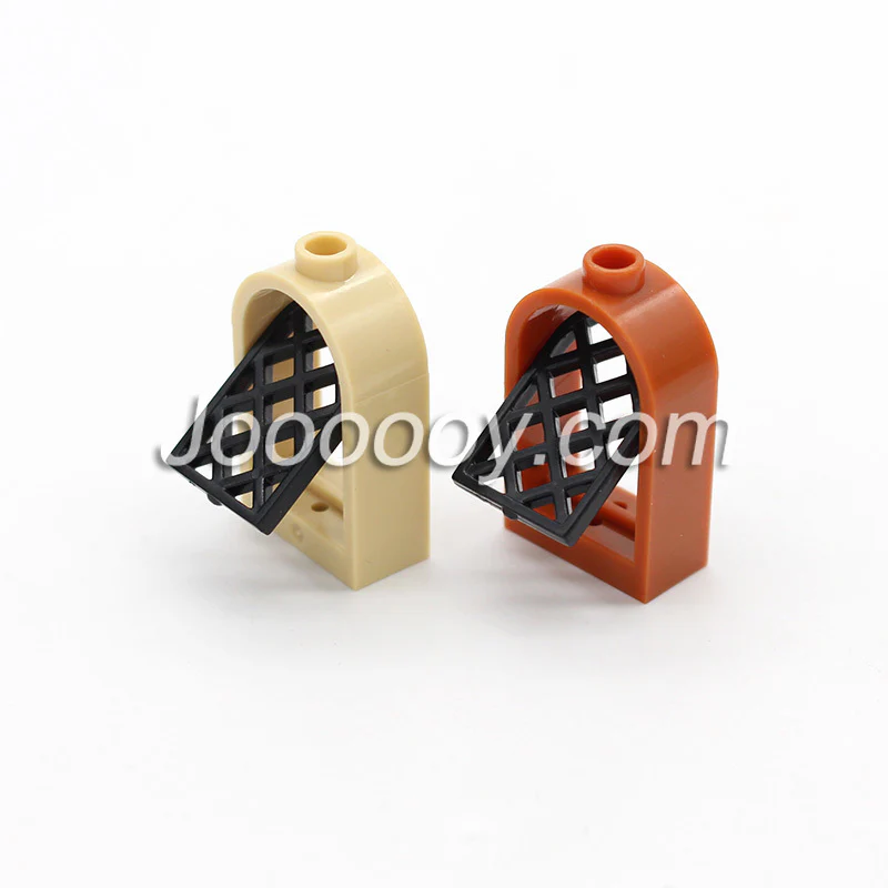 5 pcs 1*2*2⅔ dome window MOC bricks 30044+30046 - Image 3