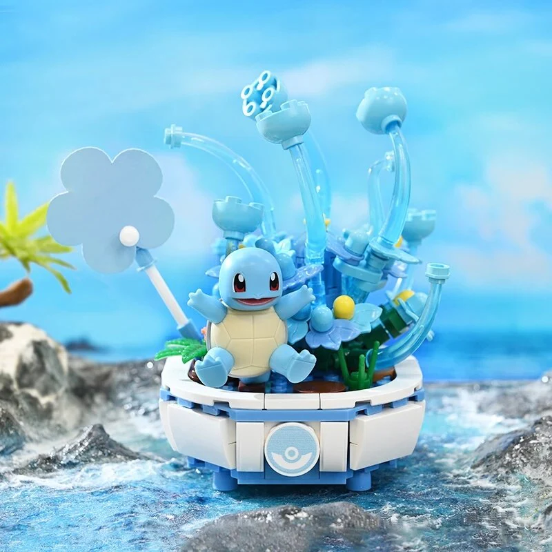 5 styles keepley Pokemon Home Decoration Plant Potted Flower - Image 9