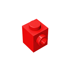 50 pcs 1*1 bricks with 2 holes MOC bricks 87087 - Image 3