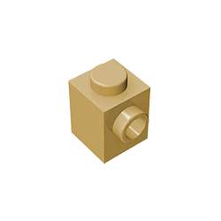 50 pcs 1*1 bricks with 2 holes MOC bricks 87087 - Image 9