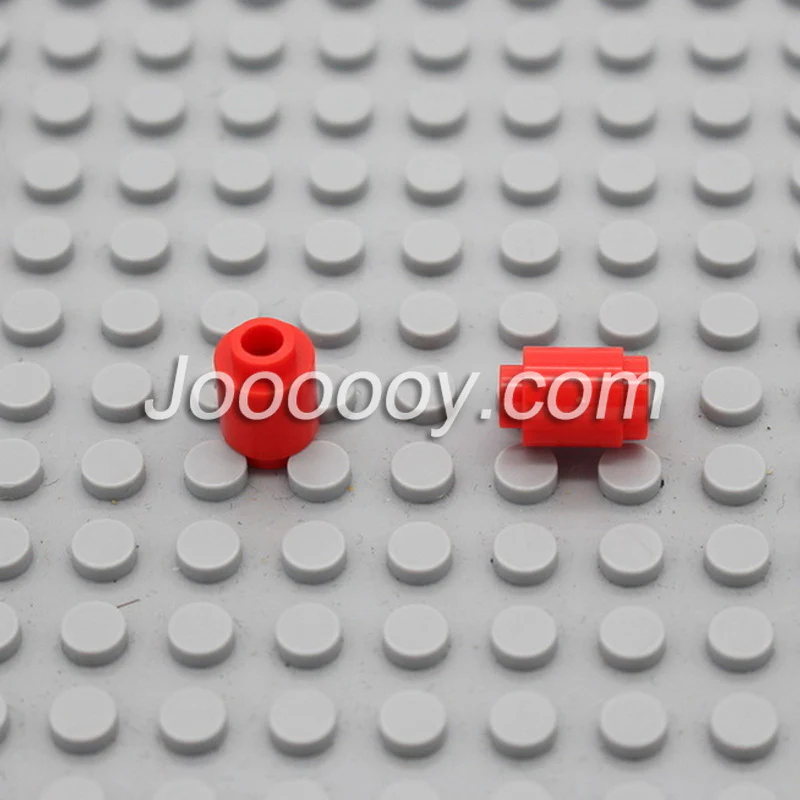 50 pcs 1*1 cylindrical lamp bead MOC bricks 3062 - Image 6