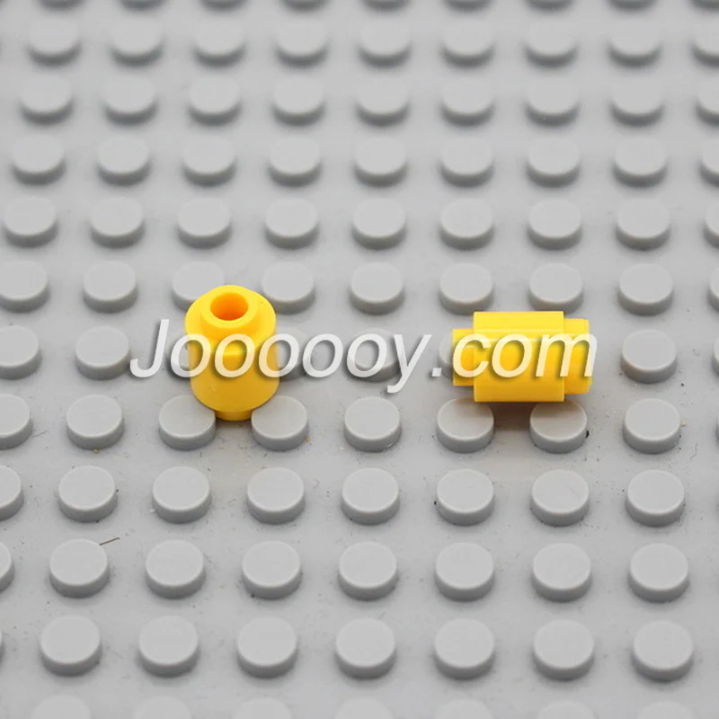 50 pcs 1*1 cylindrical lamp bead MOC bricks 3062 - Image 7