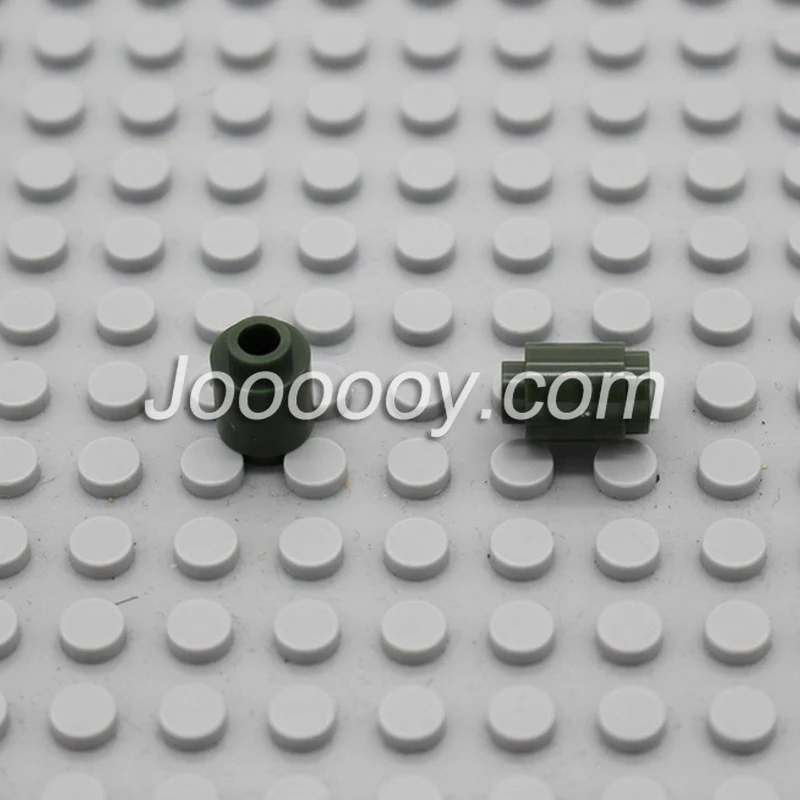 50 pcs 1*1 cylindrical lamp bead MOC bricks 3062 - Image 8