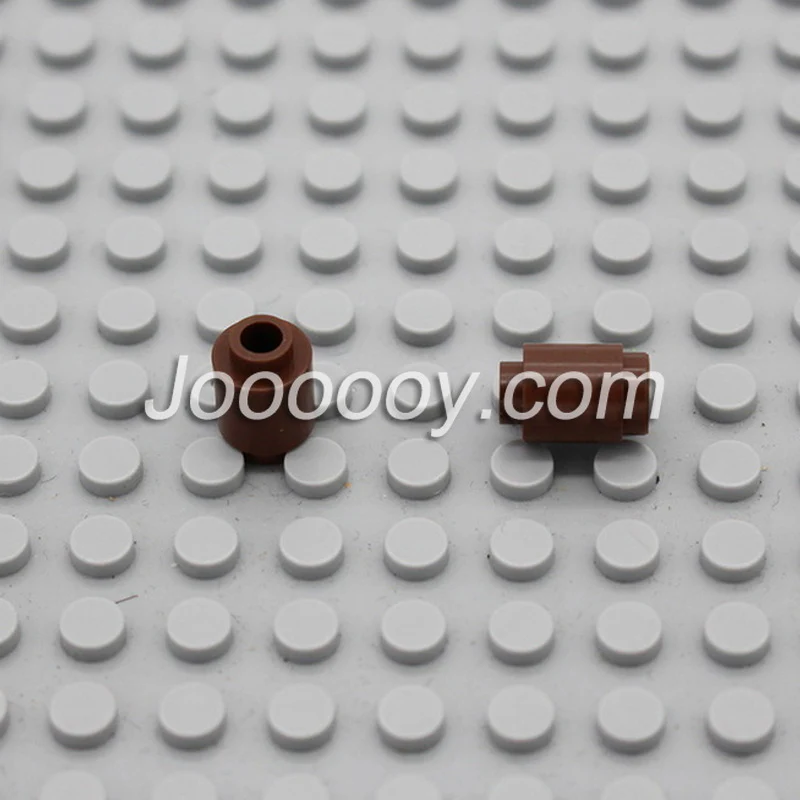 50 pcs 1*1 cylindrical lamp bead MOC bricks 3062 - Image 9