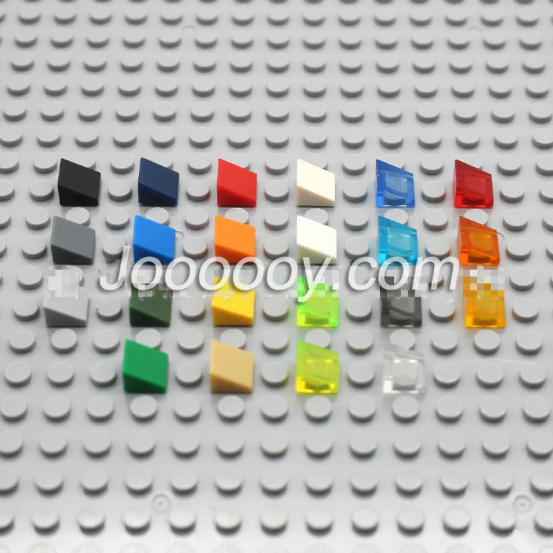 50pcs 1*1 slopes MOC bricks 35338 - Image 2