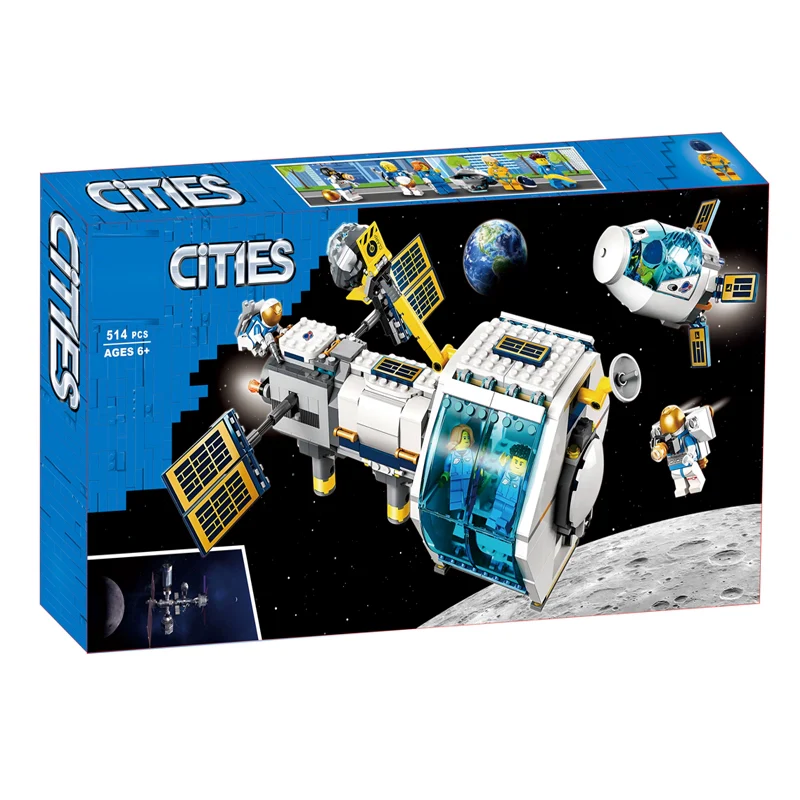 514 pcs Lunar Space Station - Image 2