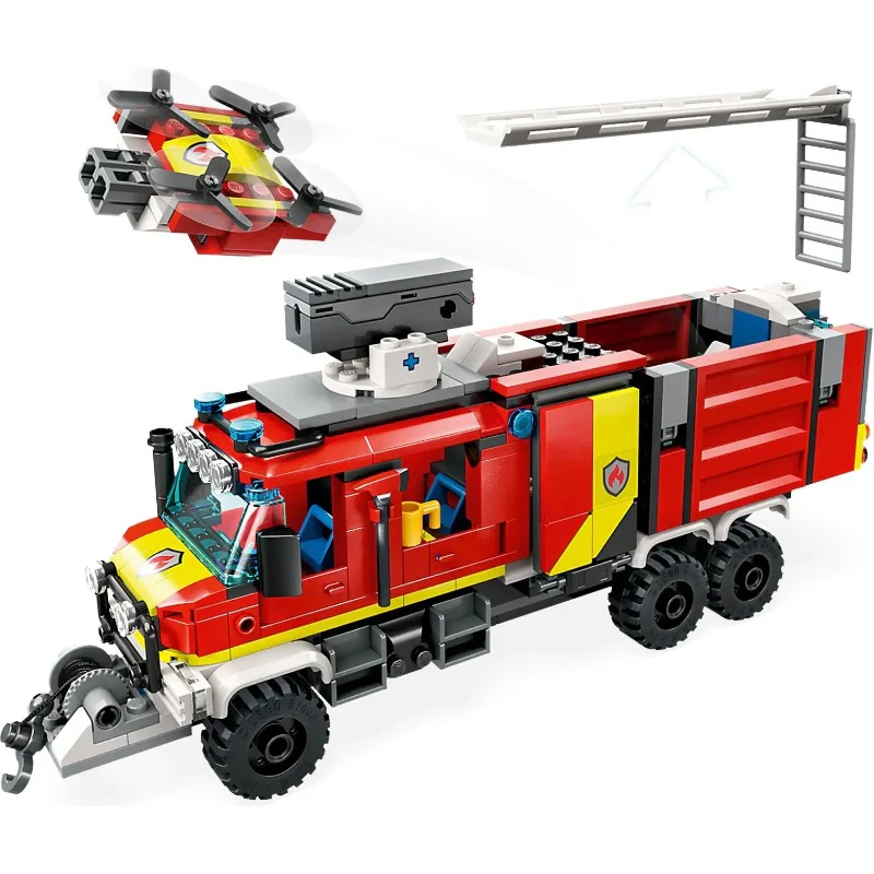 502pcs Fire Command Truck - Image 6