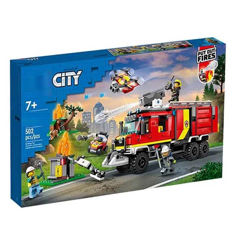 502pcs Fire Command Truck - Image 8