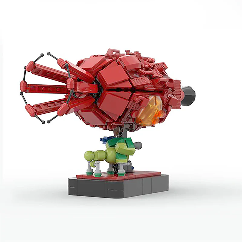 502pcs MOC-43503 Red Dwarf and Starbug - Image 3