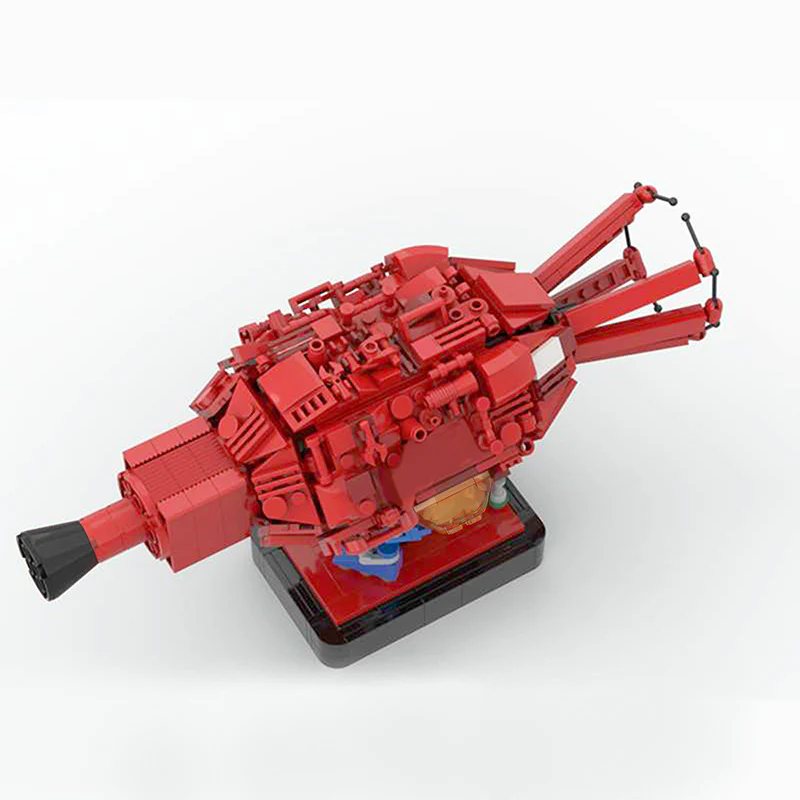 502pcs MOC-43503 Red Dwarf and Starbug - Image 4
