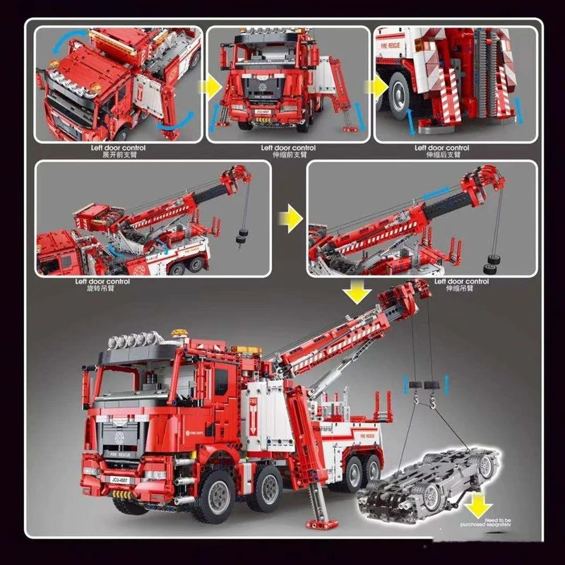 5030PCS T4007 Fire Rescue Vehicle - Image 4