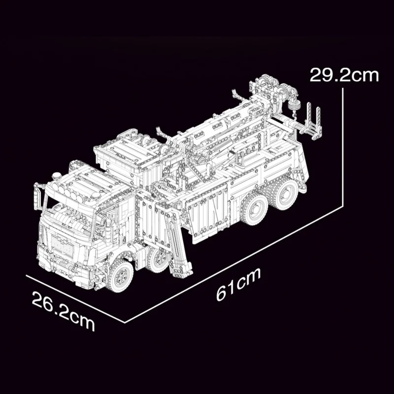 5030PCS T4007 Fire Rescue Vehicle - Image 5