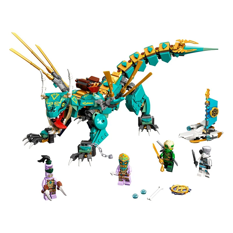506 pcs Jungle Dragon - Image 5