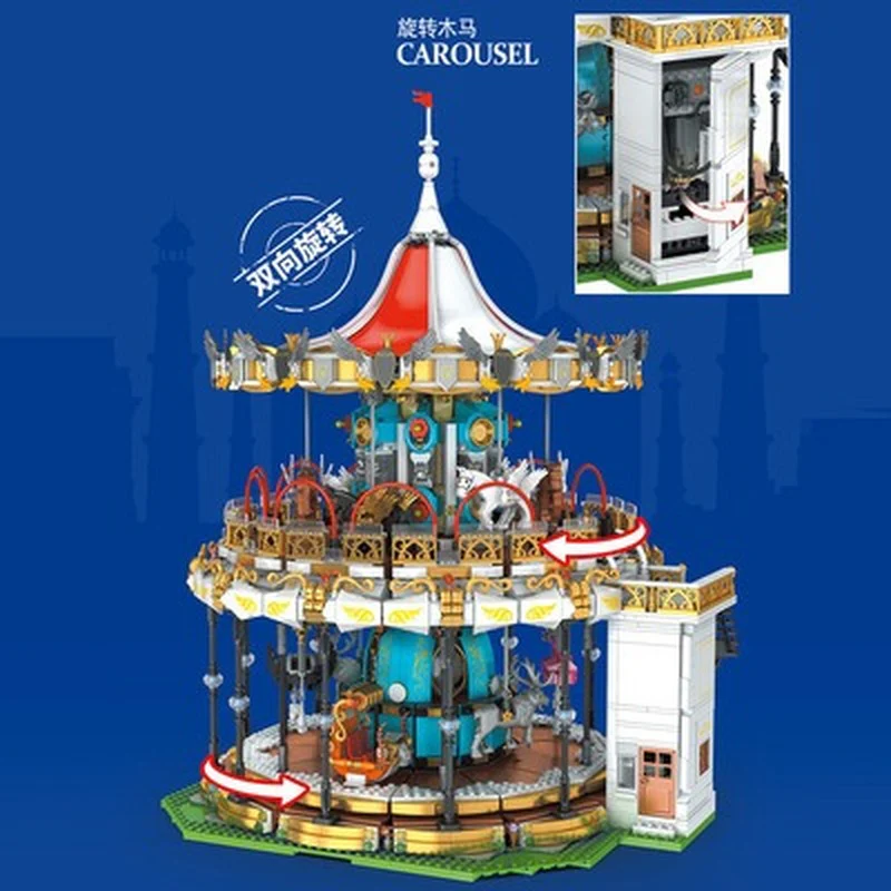 5086PCS MOULDKING 11011 Carousel - Image 2