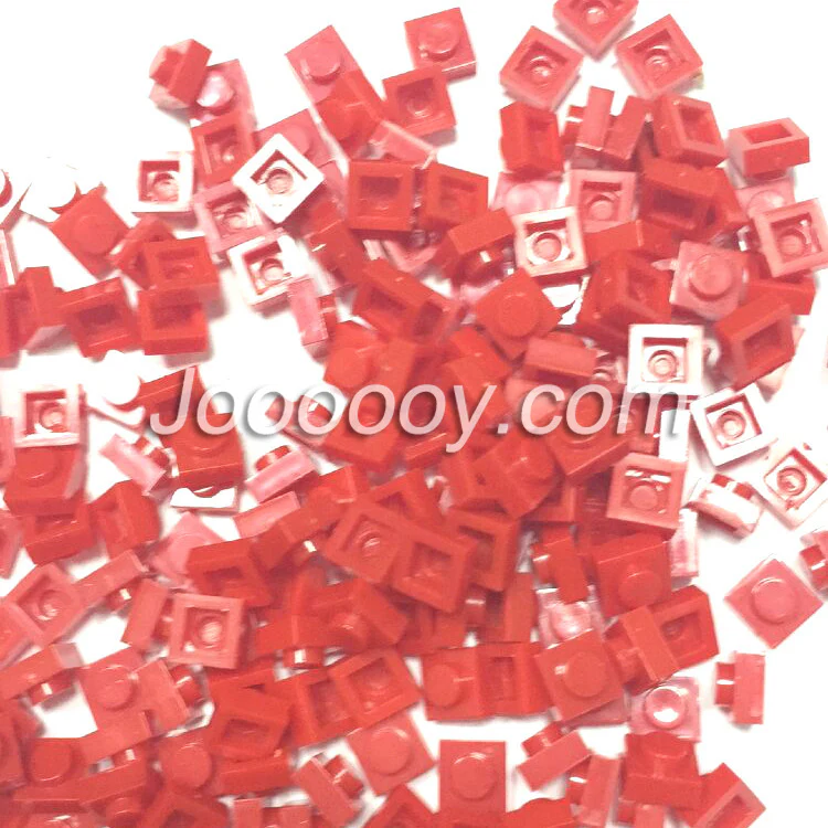 50pcs 1*1 plates MOC bricks 3024 - Image 5