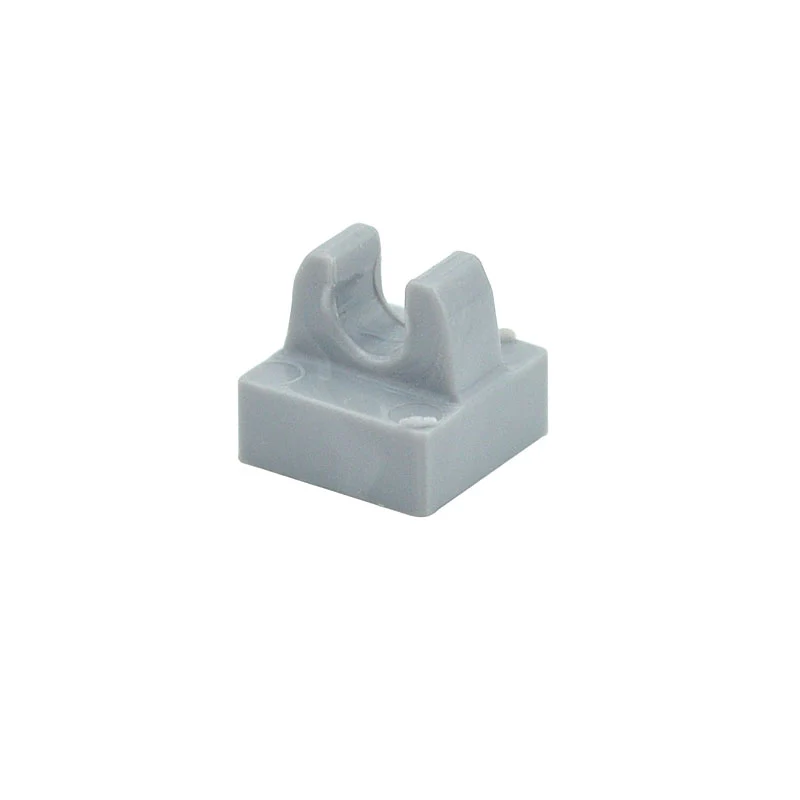 50pcs 1*1 Top with clip MOC Bricks 15712 2555 - Image 6